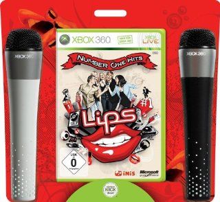 Lips Number One Hits inkl. 2 Mikrofone Xbox 360 Games