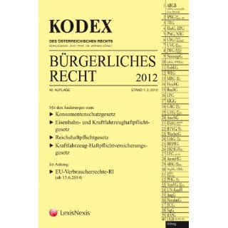 KODEX Bürgerliches Recht 2012 Franz Mohr, Werner Doralt