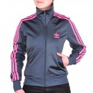 adidas Firebird TT Trainingsjacke Jacke jacket grau dark grey pink