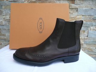 Tod´s Tods Gr 40 6 Stiefeletten Budapester Stiefel Booties Schuhe