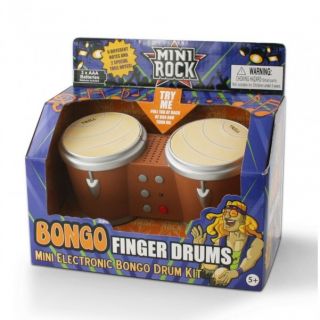 Mini Bongo Finger Drums   Trommel Schlagzeug Bongos