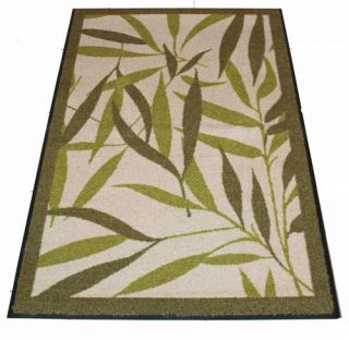 Waschbare Fußmatte Teppich   Bambus   Bamboo   75x120cm wash+dry