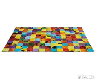 Teppich Colore Fur 170x240 cm Bunt Kuhfellteppich by Kare Design