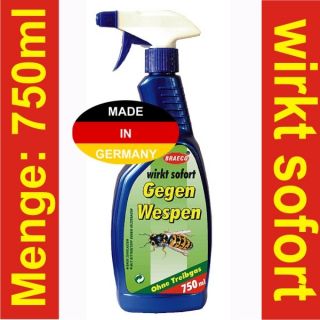 12EUR/1l) Wespen Spray Wespenspray 750ml