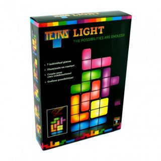 Tetris Lampe Licht Tetrissteine Tetrimino Stimmungslicht bunt