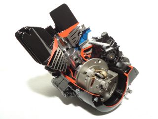 Schnittmodell Motor Yamaha Mopedmotor Lehrmodell Schulmodell
