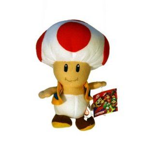 Super Mario Plüsch Toad 18 cm Plüschfigur von Nintendo 
