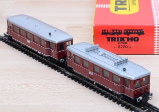 Trix Express 53 2270 00 Triebwagen VT 75 mit Beiwagen / Unbespielt