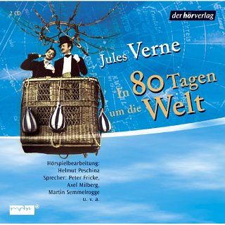 In 80 Tagen um die Welt. 2 CDs Jules Verne, Stefan Dutt