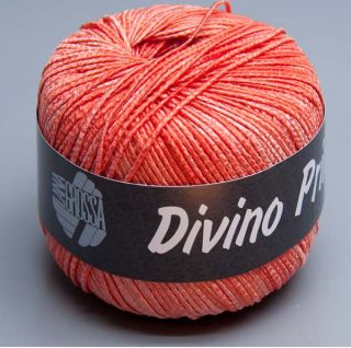 Lana Grossa Divino Print 110 melon 50g Wolle