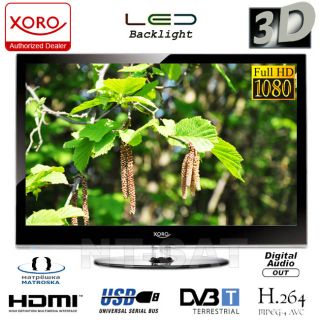 HD Fernseher Xoro HTL 5570 3D 100Hz 138,8cm (55 Zoll) HD DVB T