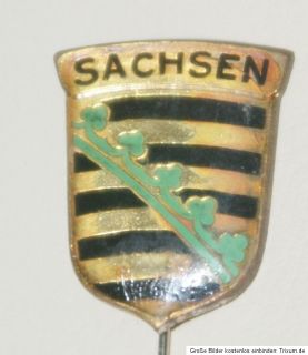 PIN Anstecknadel aus Sammlung Städte Länder Sachsen älter
