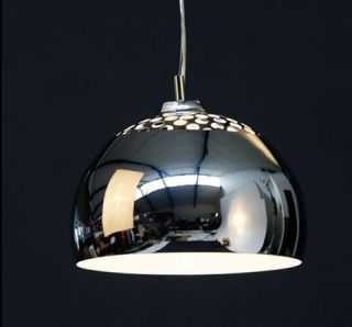 FineBuy Moderne Design Haengeleuchte Chrome Ball Haengelampe