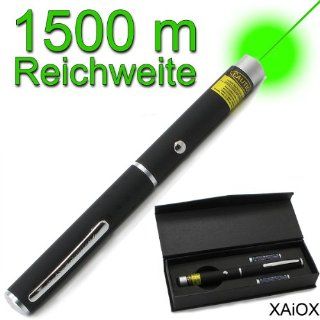 XAiOX Laserpointer grün, 1500m Reichweite Computer