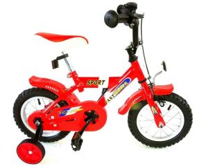 12 Zoll Kinderrad Kinderfahrrad abnehmbare Stützräder Fahrrad