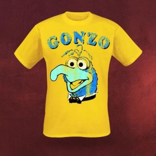 Muppets T Shirt Gonzo aus Muppet Show, trendig und farbenfroh