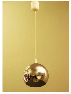 70er CHROM KUGEL LAMPE 70´s EAMES   PANTON   ERA   LAMP