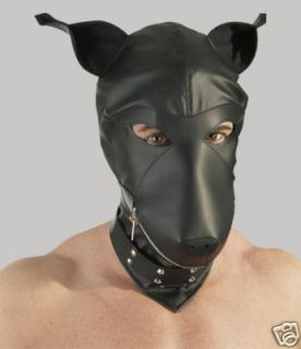 Hunde Maske Dog Mask Hood Kopfmaske Fasching Kostüm 
