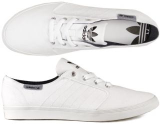 Adidas Schuhe Originals Plimsole 2 Canvas white/white weiß 41,42,43