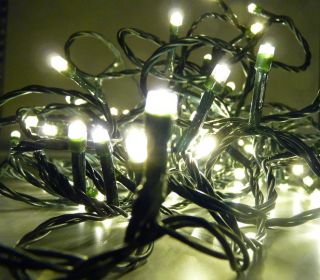 LED Lichterkette Tannenbaumbeleuchtung 120 LEDs weiß 17 M