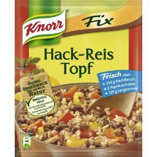 Knorr Fix für Hack Reis Topf, 23er Pack (23 x 49 g Beutel) 
