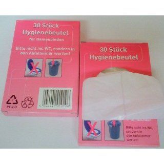 10x30 St. Hygienebeutel PE HD Polybeutel nachfüll Hygiene bags