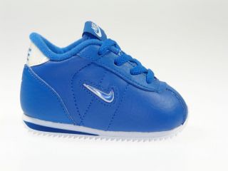 Nike Little Cortez deluxe 304393411 Leder Babyschuhe blau 19 NEU