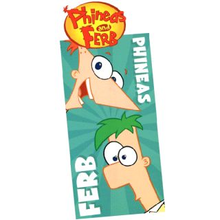 Phineas und Ferb   Badetuch Strandtuch Handtuch 70x140cm
