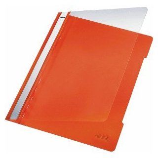 Leitz Plastic Hefter 4191 45 A4 PVC orange Bürobedarf