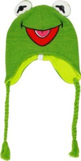 Kermit der Frosch Mütze mit Bommeln Bekleidung