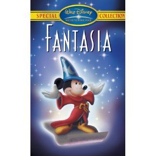 Fantasia [VHS] Leopold Stokowski, Johann Sebastian Bach, Peter