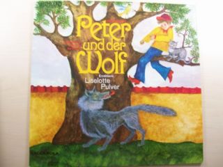 LP L Pulver Peter und der Wolf Märchen #1182