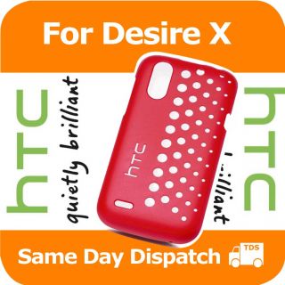 GENUINE NEW HTC HARD SHELL CASE COVER FOR DESIRE X HC C800 99H10984 00