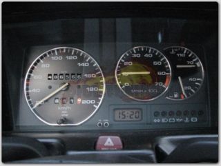 VW Polo 86 C ( G40 ) 3 teilig ALU TACHORINGE / TACHO RINGE