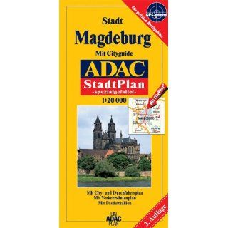 ADAC Stadtpläne, spezialgefaltet, Magdeburg Bücher