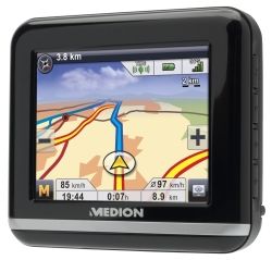 Medion GoPal E3210 PND Navigationssystem (8,9 cm (3,5 Zoll) Gehäuse