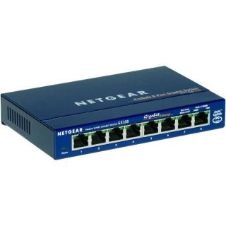 Netgear Switch ProSafe GS108 8 Port 10/100/1000Mbit/s