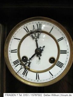 Antike Junghans Uhr Gründerzeit Wanduhr Regulator Pendeluhr ca 1880