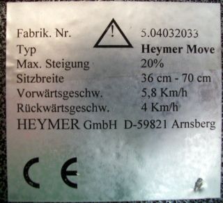 Elektrische Rollstuhl Schiebehilfe Heymer Move