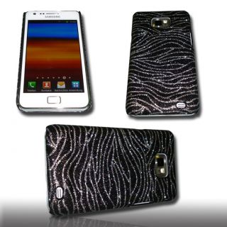 Handy Tasche Case Glitzer M1 f. Samsung i9100 Galaxy S2 / Cover