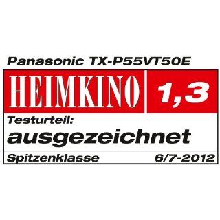 Panasonic TX P55VT50E 140 cm (55 Zoll) 3D Plasma Fernseher, EEK C