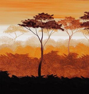 BÜTTNER Art abstrakt Acryl Gemälde Bilder Kunst Afrika