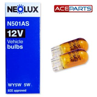 Mitsubishi L 200 501A WY5W Neolux Side Indicator Lights Bulbs Standard