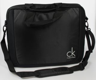 Laptoptasche CK Calvin Klein für 15 Notebooks ~ schwarz 38x30x7