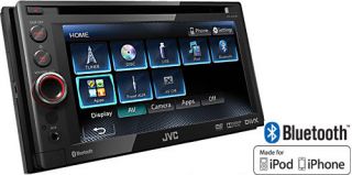 JVC KW AV61BTE Auto DVD Receiver (15,5 cm (6,1 Zoll) Display, UKW