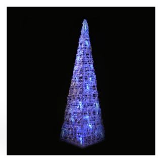 LED Pyramide 120cm mit 80 blauen LEDs
