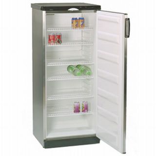 EXQUISIT Gastronomie Kühlschrank 290 Liter weiß oder Edelstahl Tür