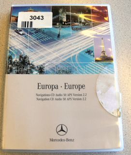 Mercedes B. Europa Navi CD Audio 50 APS Version 2.2