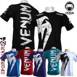 Venum T Shirt Giant schwarz weiß grün blau rot lila S M L XL XXL MMA