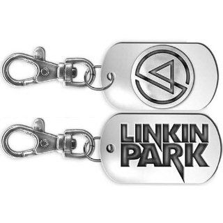 Linkin Park   Schlüsselanhänger LP Disk & Logo (in OneSize) 